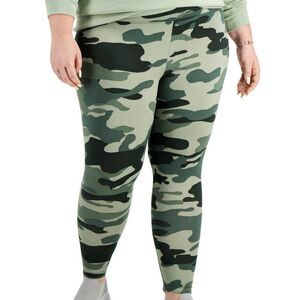 Derek Heart Trendy Plus Size Yummy Printed Leggings